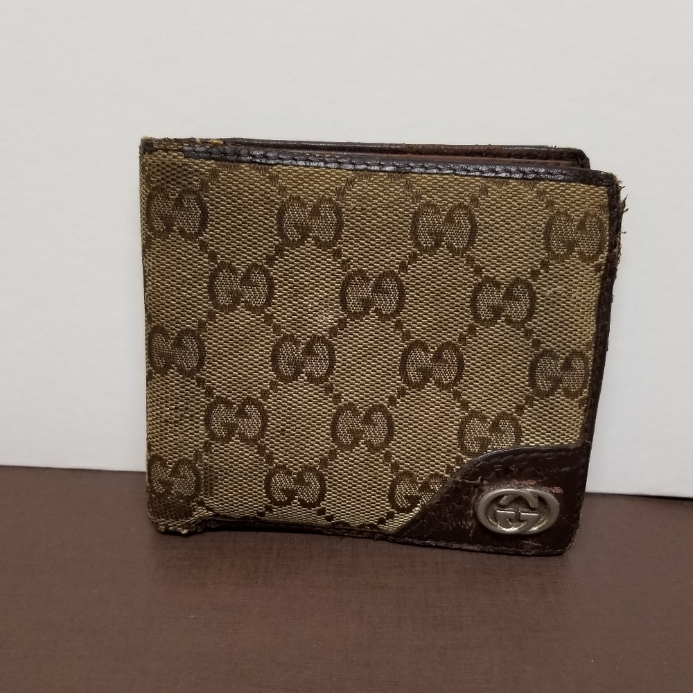 GUCCI  Brown Gucci bifold wallet #12